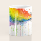 T-Rex Rainbow Puke Coffee Mug Gallery Image 4