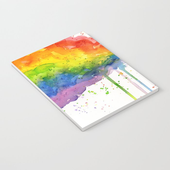 T-Rex Rainbow Puke Notebook Gallery Image 3