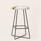 T-Rex Rainbow Puke Stool Gallery Image 1