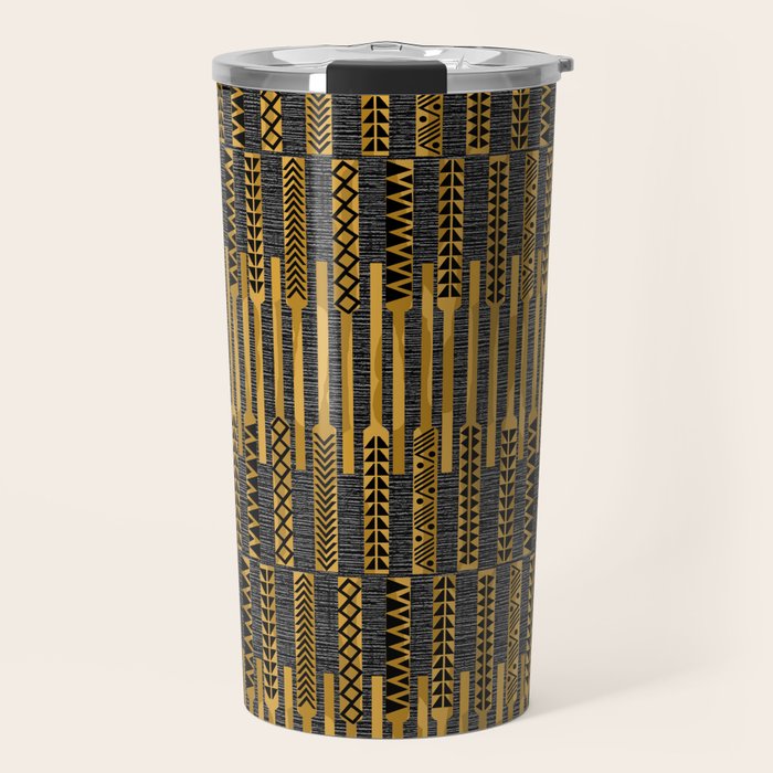 Ohe Kapala (Tapa Making Tool) Travel Mug Gallery Image 1