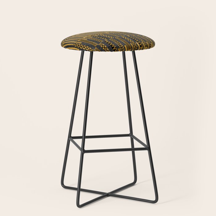 Ohe Kapala (Tapa Making Tool) Stool Gallery Image 1