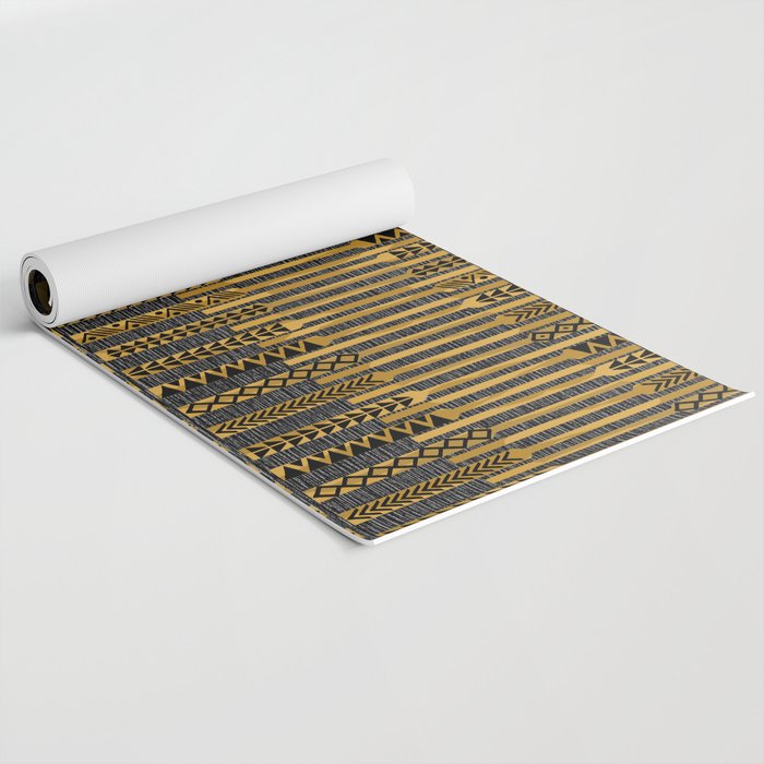 Ohe Kapala (Tapa Making Tool) Yoga Mat Gallery Image 2