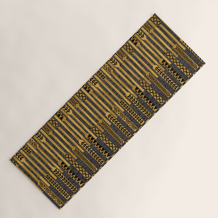 Ohe Kapala (Tapa Making Tool) Yoga Mat Gallery Image 1
