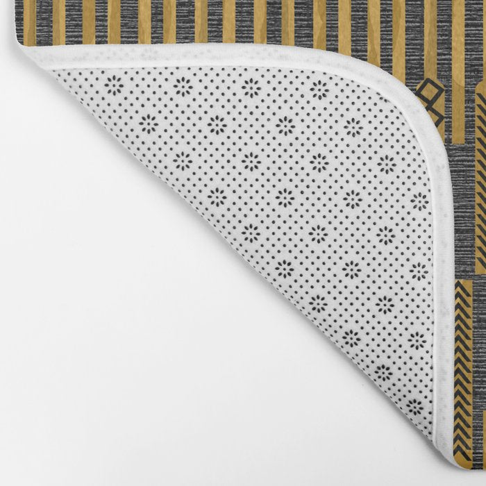 Ohe Kapala (Tapa Making Tool) Bath Mat Gallery Image 2