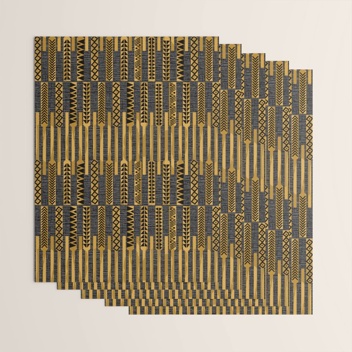 Ohe Kapala (Tapa Making Tool) Wrapping Paper Gallery Image 3