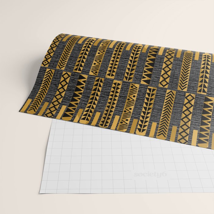 Ohe Kapala (Tapa Making Tool) Wrapping Paper Gallery Image 2