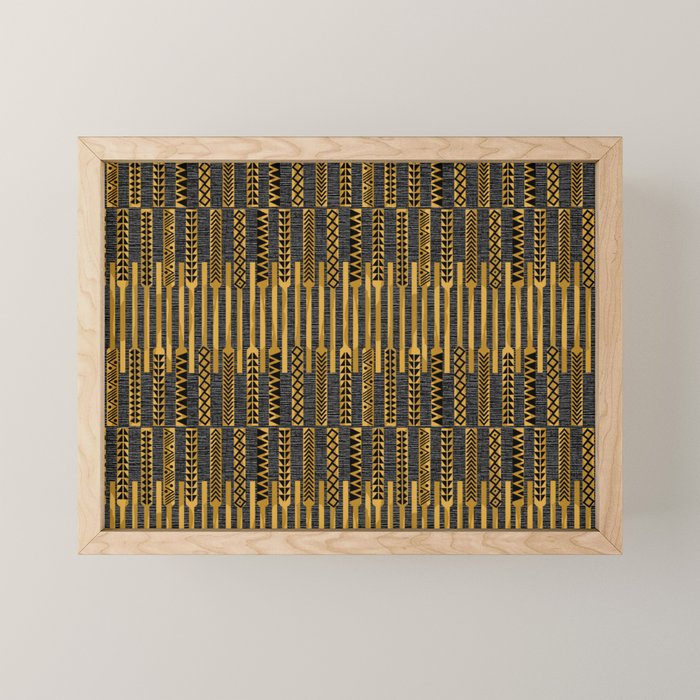 Ohe Kapala (Tapa Making Tool) Mini Art Print Gallery Image 1