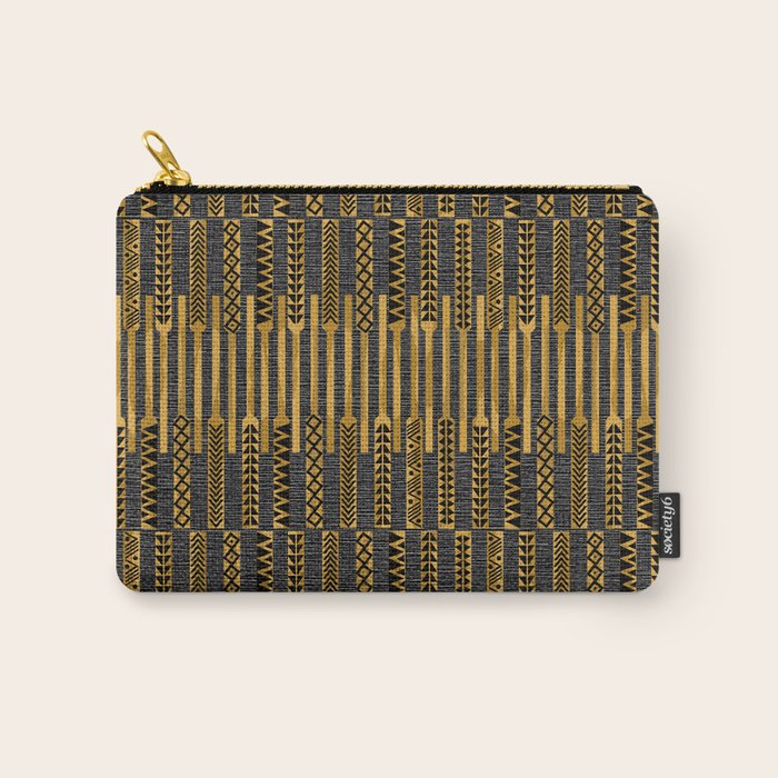 Ohe Kapala (Tapa Making Tool) Carry All Pouch Gallery Image 1