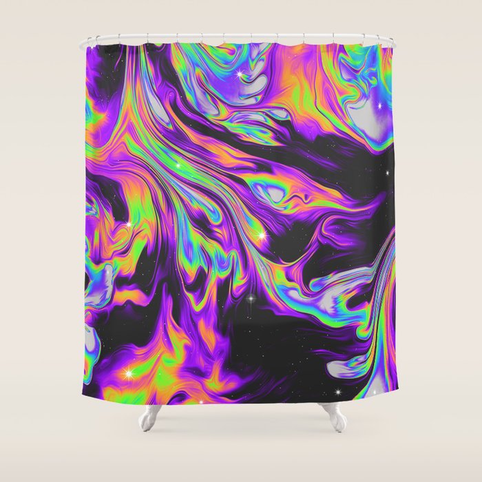TOGETHER AND APART Shower Curtain Gallery Image 1