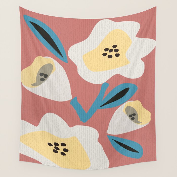 Huge Blooms Wall Tapestry Gallery Image 4