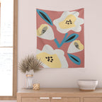 Huge Blooms Wall Tapestry Gallery Image 2
