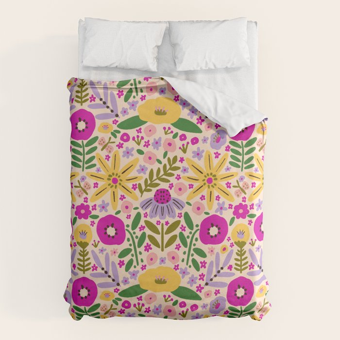 Hey, flowers Duvet Cover Gallery Image 6