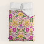Hey, flowers Duvet Cover Gallery Image 6