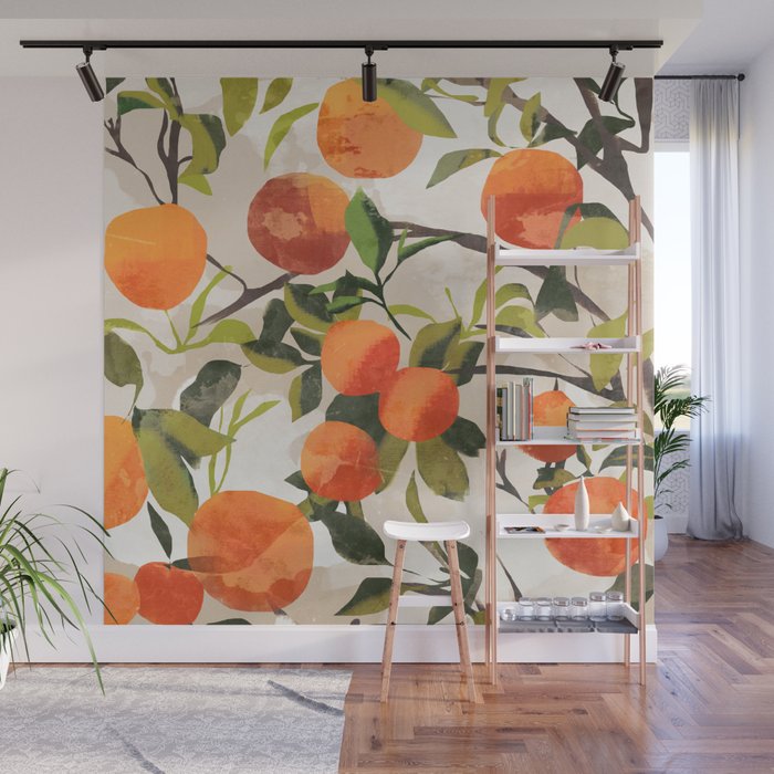 Oranges Wall Mural Gallery Image 1