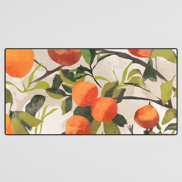 Oranges Desk Mat Gallery Image 3