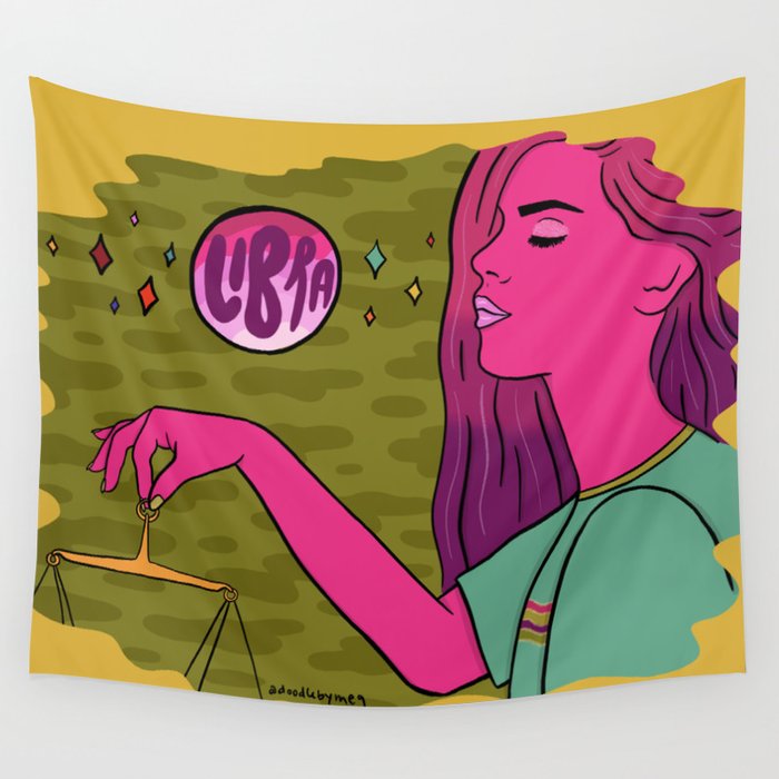 Libra Wall Tapestry Gallery Image 4