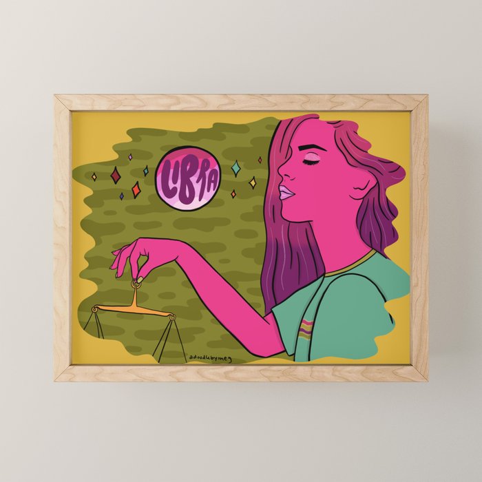 Libra Mini Art Print Gallery Image 1