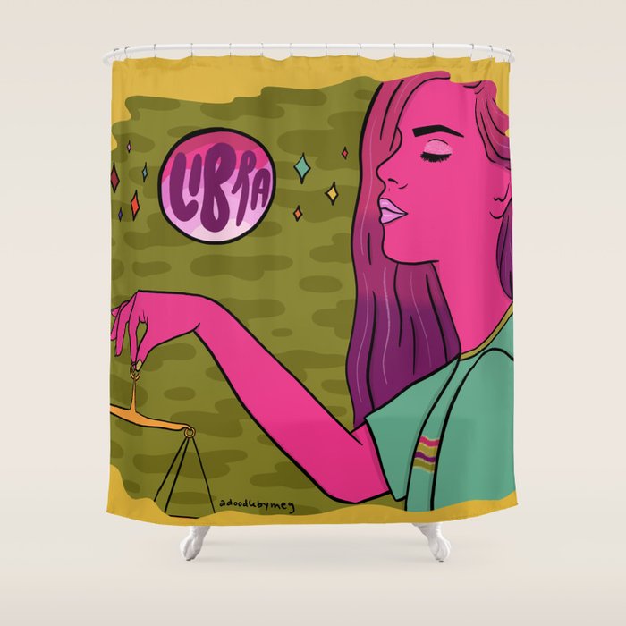 Libra Shower Curtain Gallery Image 1