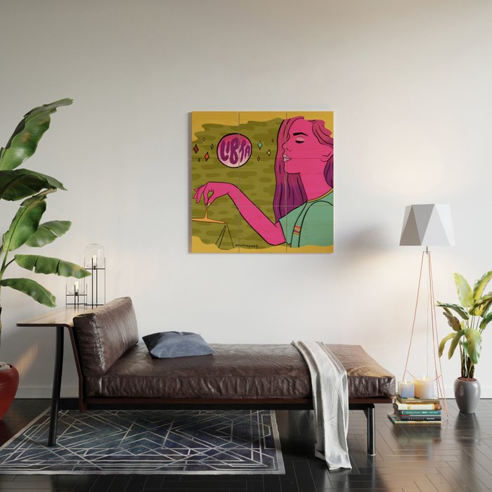 Libra Wood Wall Art Gallery Image 2