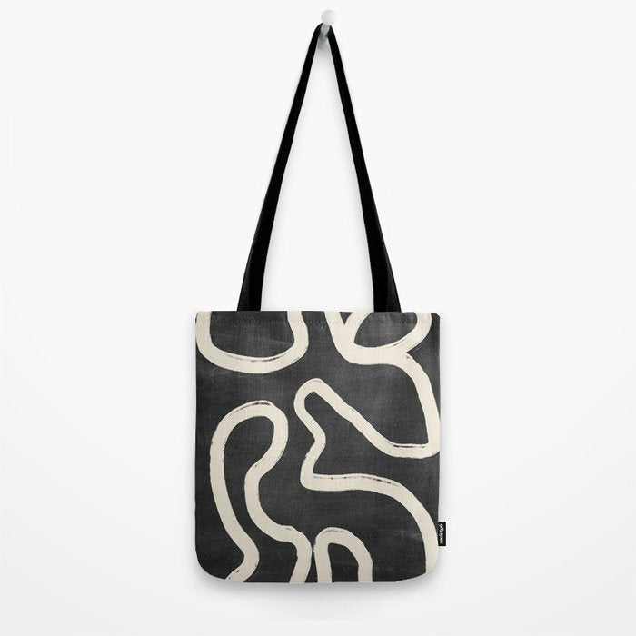 Abstract line art 63 Tote Bag Gallery Image 2