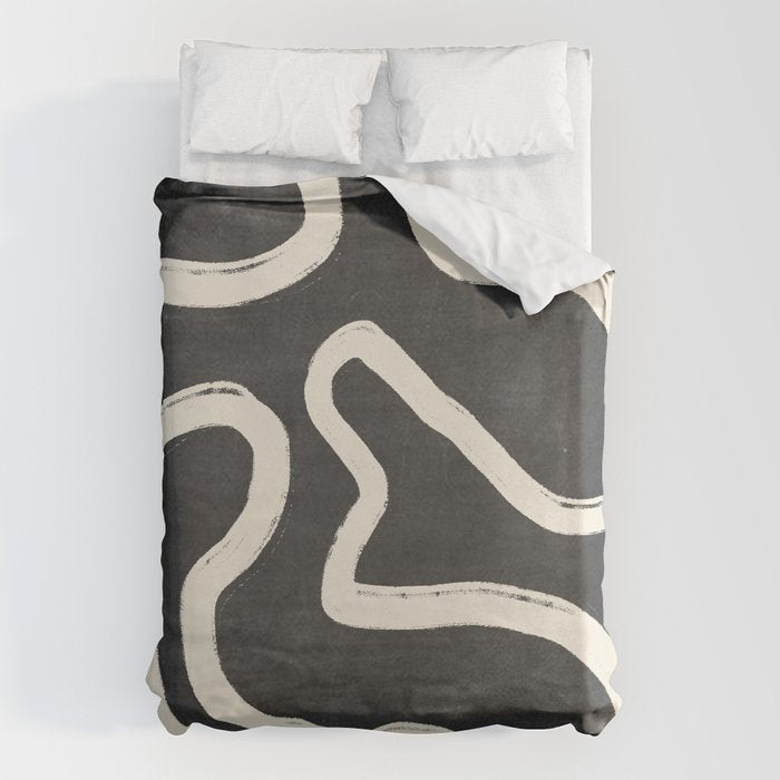 Abstract line art 63 Duvet Cover Gallery Image 6