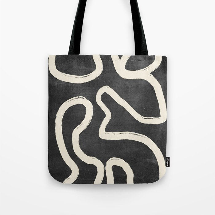 Abstract line art 63 Tote Bag Gallery Image 1