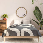 Abstract line art 63 Comforter Gallery Image 3