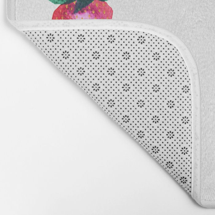 Strawberries Bath Mat Gallery Image 2