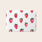 Strawberries Bath Mat Gallery Image 1