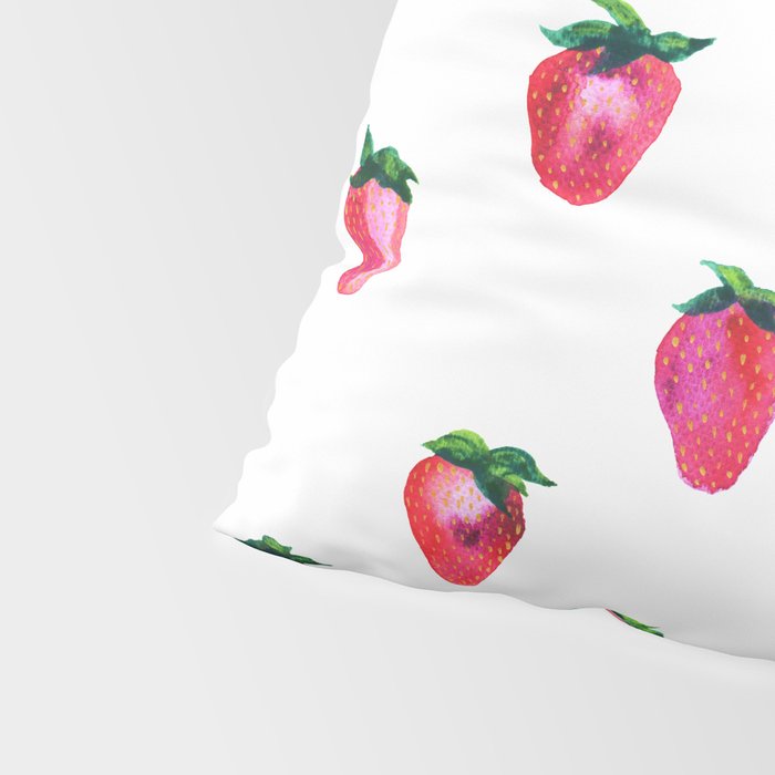 Strawberries Pillow Sham Gallery Image 4
