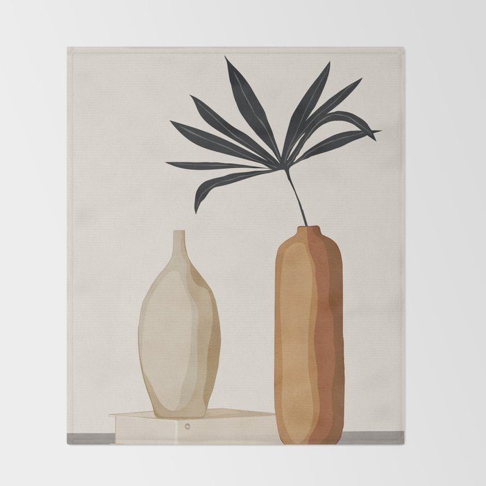 Vase Decoration Throw Blanket Gallery Image 2
