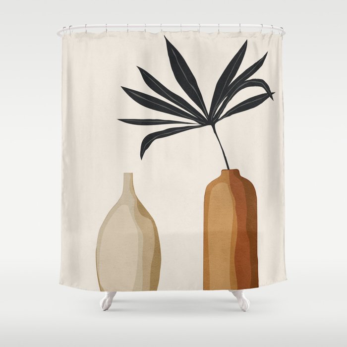 Vase Decoration Shower Curtain Gallery Image 1