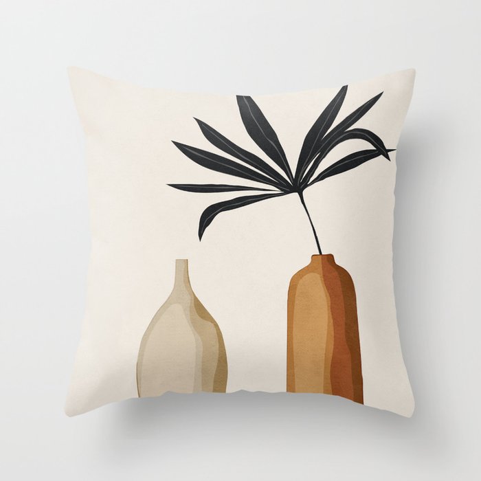 Vase Decoration Throw Pillow Gallery Image 6