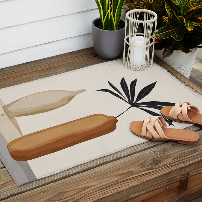 Vase Decoration Outdoor Rug Gallery Image 2