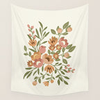 Freya Flowers Wall Tapestry Gallery Image 4