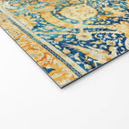 Antique Persian Animal Rug Print Welcome Mat Gallery Image 2
