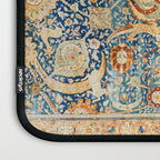 Antique Persian Animal Rug Print Laptop Sleeve Gallery Image 3