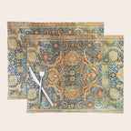 Antique Persian Animal Rug Print Placemat Gallery Image 1