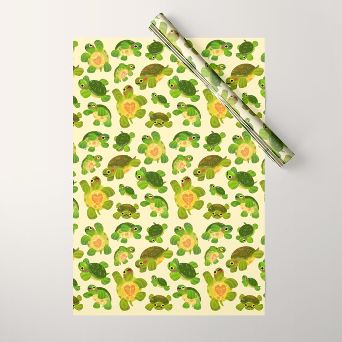 Red-eared slider Wrapping Paper Gallery Image 1