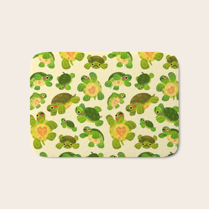Red-eared slider Bath Mat Gallery Image 1