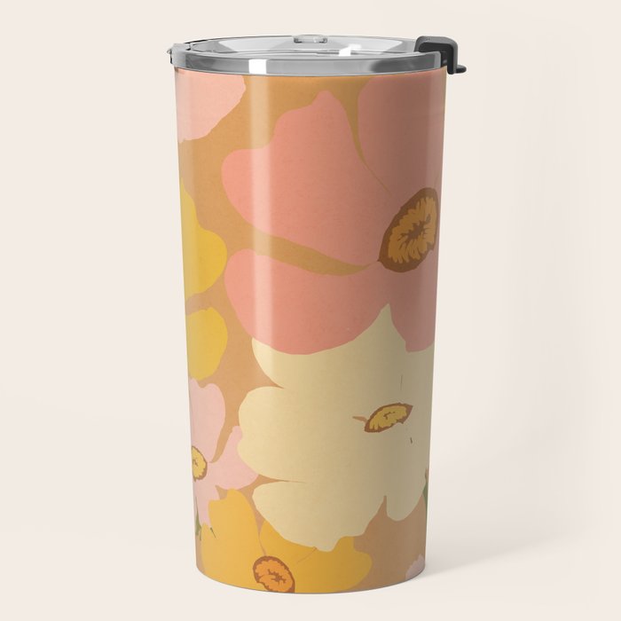 Flower Market - Ranunculus #1 Travel Mug Gallery Image 2