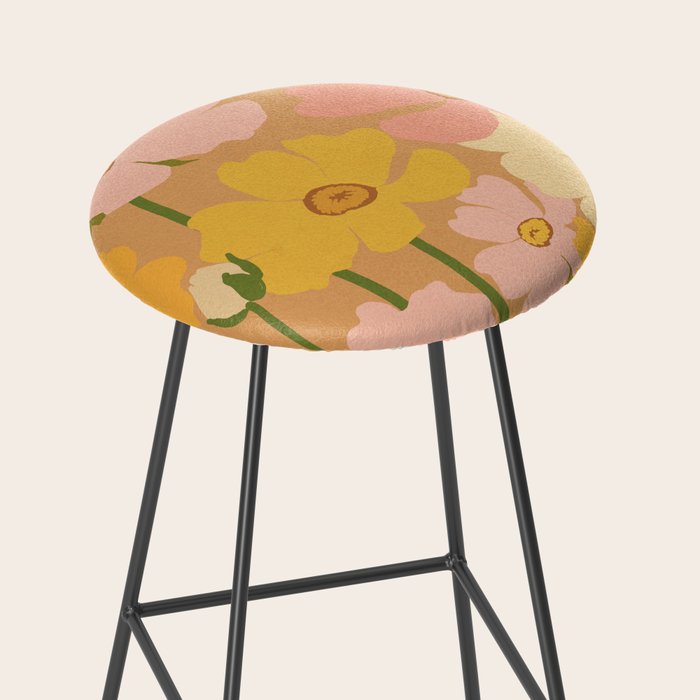 Flower Market - Ranunculus #1 Stool Gallery Image 2