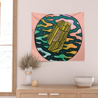 Taurus Crystal Wall Tapestry Gallery Image 2