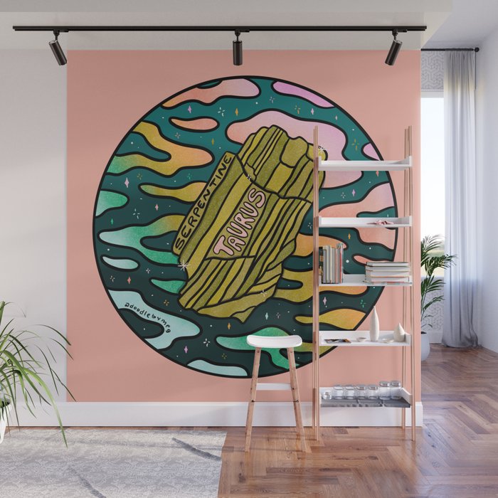 Taurus Crystal Wall Mural Gallery Image 1