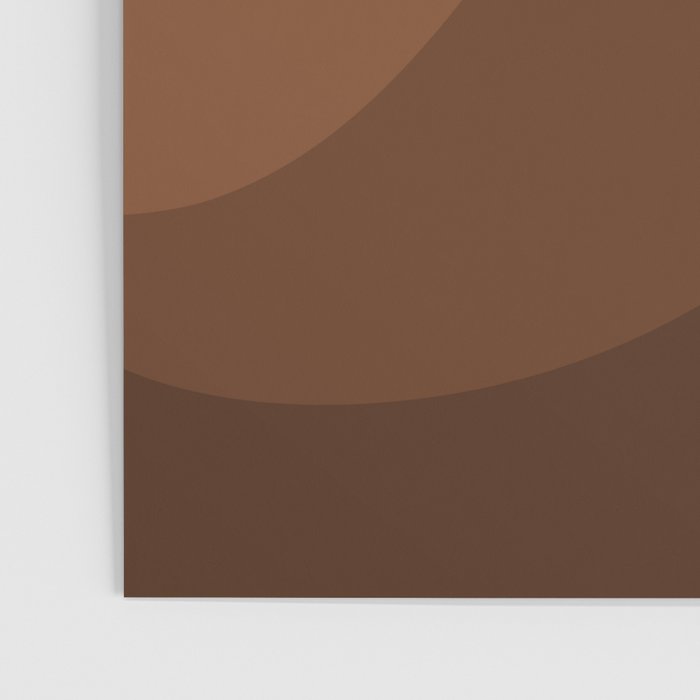 Abstract Color Waves - Desert Tones Poster Gallery Image 3