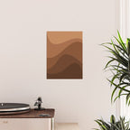 Abstract Color Waves - Desert Tones Poster Gallery Image 2