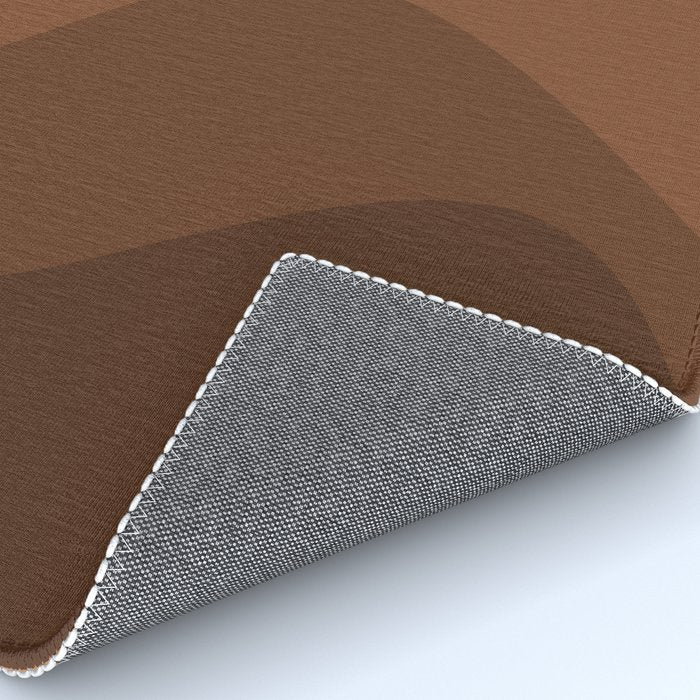 Abstract Color Waves - Desert Tones Rug Gallery Image 4