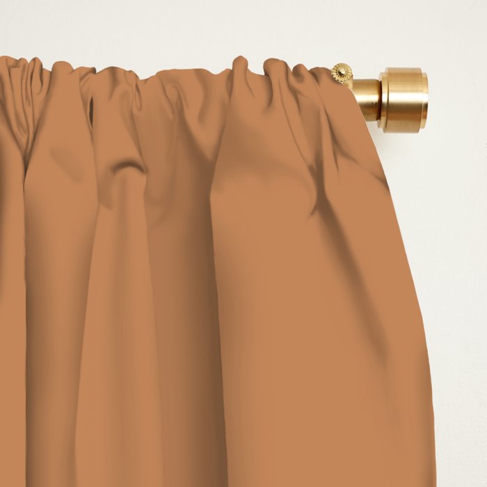 Abstract Color Waves - Desert Tones Window Curtain Gallery Image 2