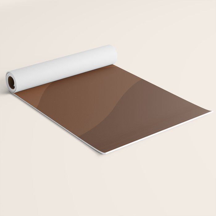 Abstract Color Waves - Desert Tones Yoga Mat Gallery Image 2