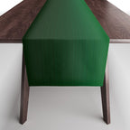 Ombre Forest Green  Table Runner Gallery Image 1
